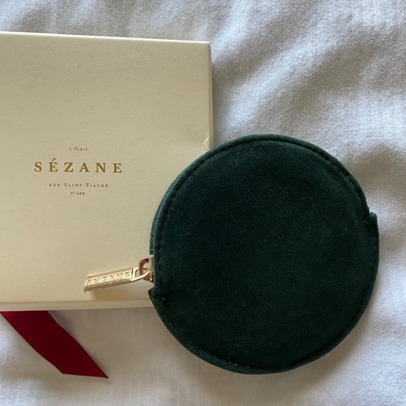Sezane Handbags - Sezane Green Nicolas Coin Purse